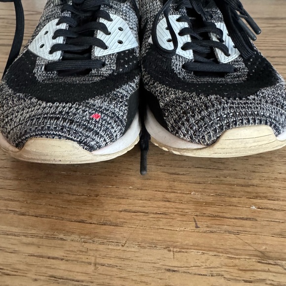 Nike AirMax 90 Ultra 2.0 Flyknit black & white Womens Size 8 - Picture 8 of 10